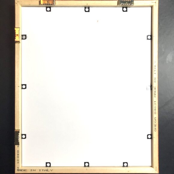 Vibrant Orange Glossy Colorful Frame - Ready to Use - 8x10 - w/Hardware - New - Picture 3 of 13